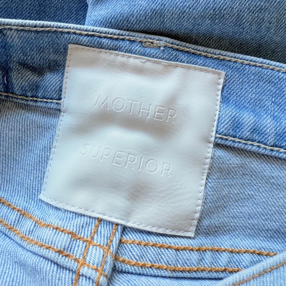 Mother Superior High Waisted Runaway Undone Hem in On My Feet (Size 26) - Picture 8 of 10